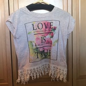 Love-is-true short sleeve shirt
